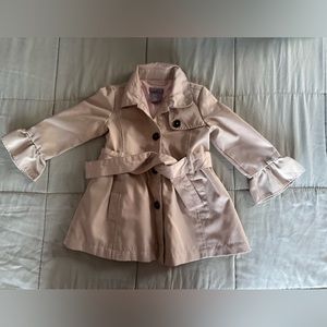Tahari Kids Beige Trench Coat